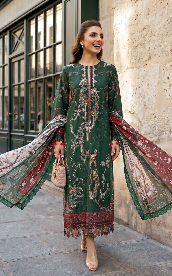 Afrozeh | Basic Pret 26 RTW | NACRE by Afrozeh - Designer Dress  - Type : Ladies Clothes - Available at Libayah - 100% Original 