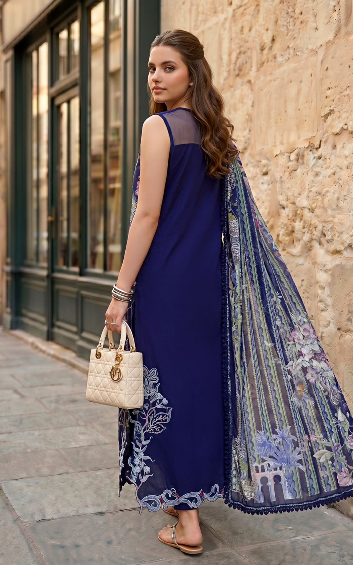 Afrozeh | Basic Pret 26 RTW | NACRE by Afrozeh - Designer Dress  - Type : Ladies Clothes - Available at Libayah - 100% Original 