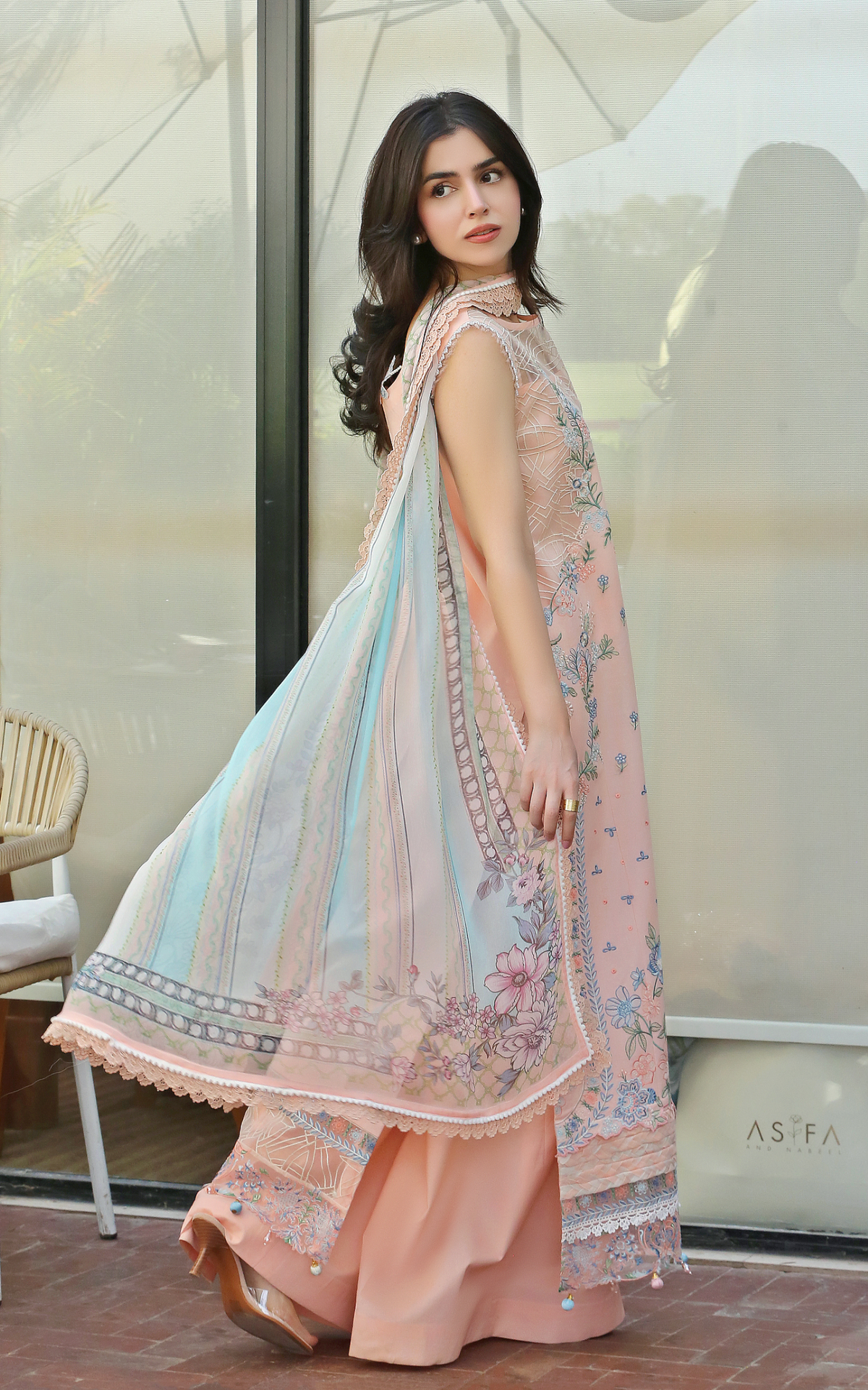 Afrozeh | Basic Pret 26 RTW | NACRE by Afrozeh - Designer Dress  - Type : Ladies Clothes - Available at Libayah - 100% Original 