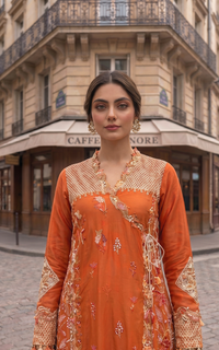 Afrozeh | Basic Pret 26 RTW | NACRE by Afrozeh - Designer Dress  - Type : Ladies Clothes - Available at Libayah - 100% Original 