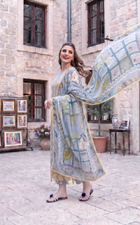 Afrozeh | Basic Pret 26 RTW | NACRE by Afrozeh - Designer Dress  - Type : Ladies Clothes - Available at Libayah - 100% Original 