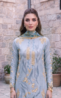 Afrozeh | Basic Pret 26 RTW | NACRE by Afrozeh - Designer Dress  - Type : Ladies Clothes - Available at Libayah - 100% Original 