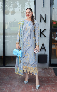 Afrozeh | Basic Pret 26 RTW | NACRE by Afrozeh - Designer Dress  - Type : Ladies Clothes - Available at Libayah - 100% Original 