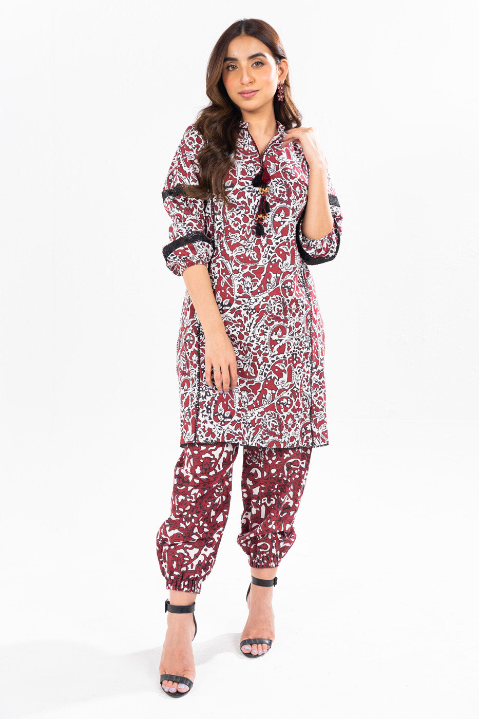 Al Karam | Winter 24 | SLR-55-24-7 by Alkaram - Designer Dress - Type: Ladies Clothes - Available at Libayah - 100% Original