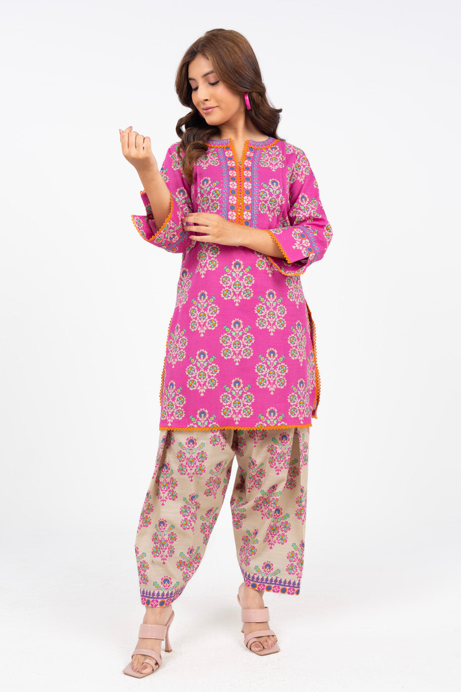 Al Karam | Winter 24 | SLR-65-24-7 by Alkaram - Designer Dress - Type: Ladies Clothes - Available at Libayah - 100% Original