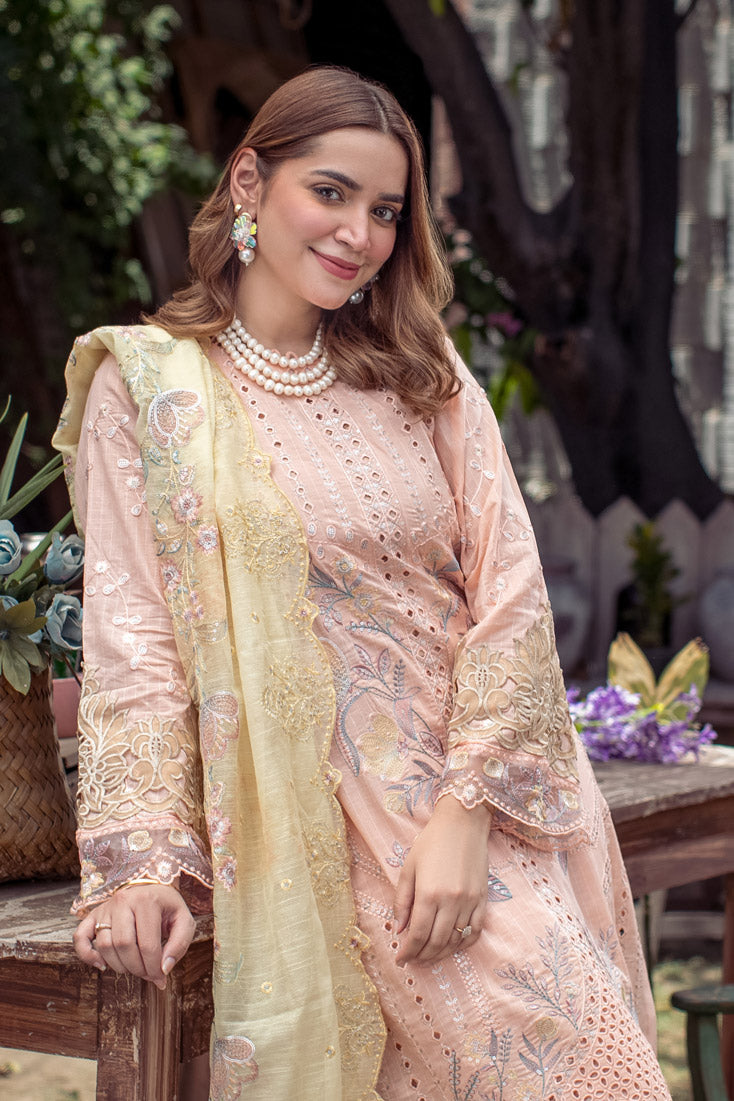Marjjan | Meeras Lawn | SMC-191 by Marjjan - Designer Dress - Type: Ladies Clothes - Available at Libayah - 100% Original