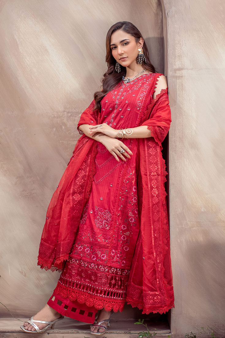 Marjjan | Meeras Lawn | SMC-194 by Marjjan - Designer Dress - Type: Ladies Clothes - Available at Libayah - 100% Original