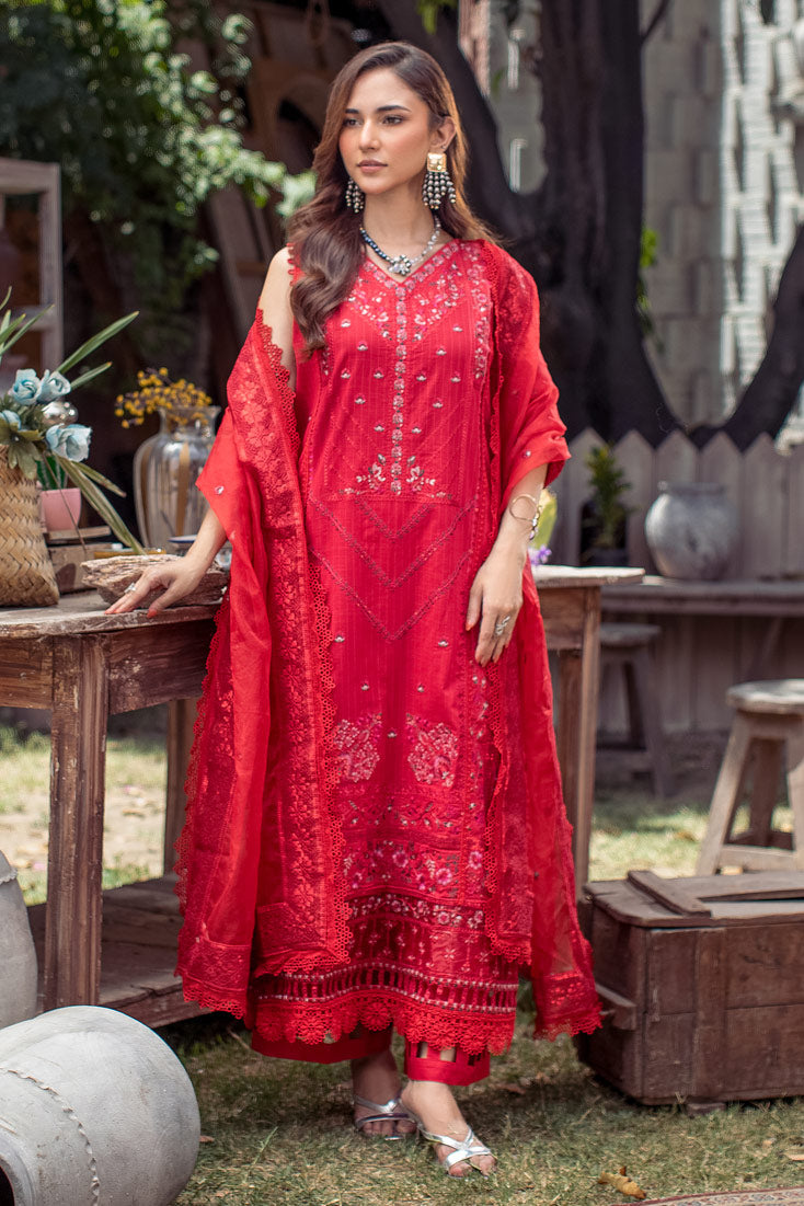 Marjjan | Meeras Lawn | SMC-194 by Marjjan - Designer Dress - Type: Ladies Clothes - Available at Libayah - 100% Original