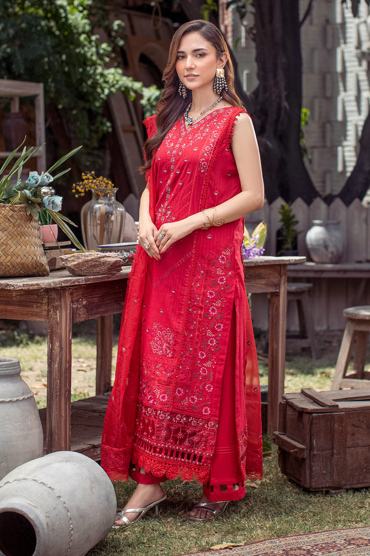 Marjjan | Meeras Lawn | SMC-194 by Marjjan - Designer Dress - Type: Ladies Clothes - Available at Libayah - 100% Original
