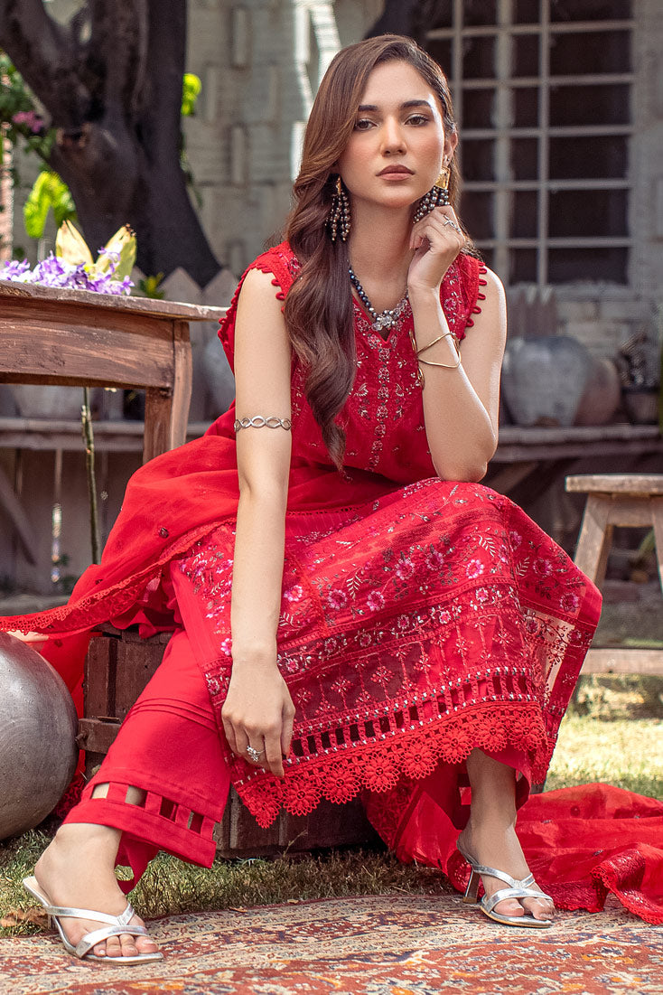 Marjjan | Meeras Lawn | SMC-194 by Marjjan - Designer Dress - Type: Ladies Clothes - Available at Libayah - 100% Original