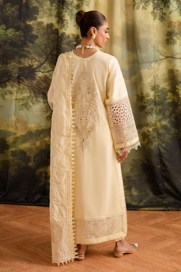 Marjjan | Guzel Lawn | SMC 203-A (Yellow) by Marjjan - Designer Dress  - Type : Ladies Clothes - Available at Libayah - 100% Original 