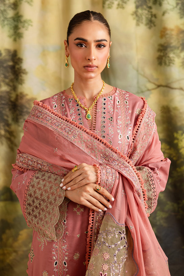 Marjjan | Guzel Lawn | SMC 207-B (Pink) by Marjjan - Designer Dress  - Type : Ladies Clothes - Available at Libayah - 100% Original 