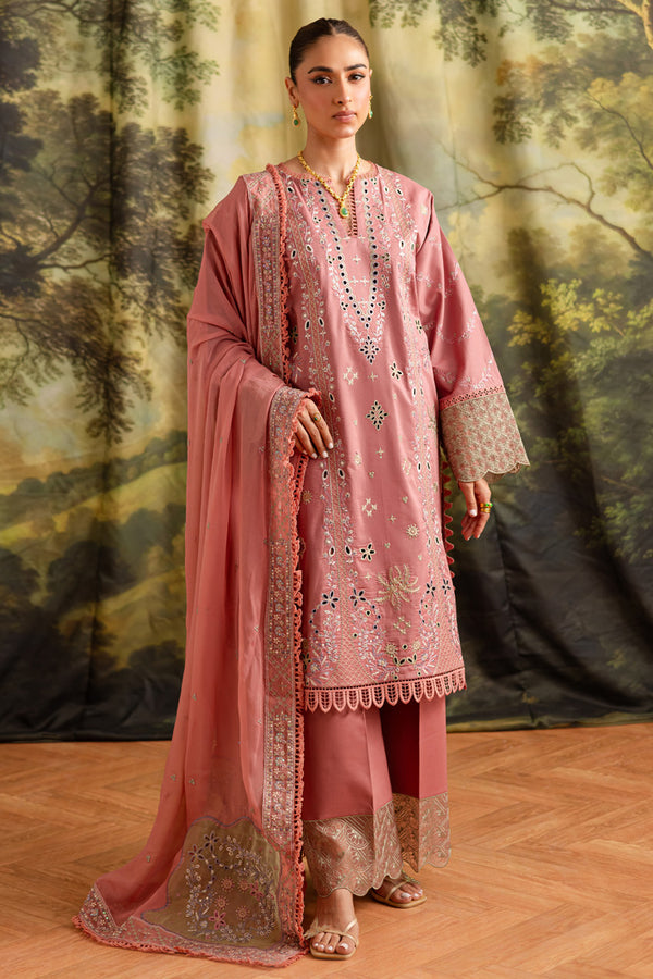 Marjjan | Guzel Lawn | SMC 207-B (Pink) by Marjjan - Designer Dress  - Type : Ladies Clothes - Available at Libayah - 100% Original 
