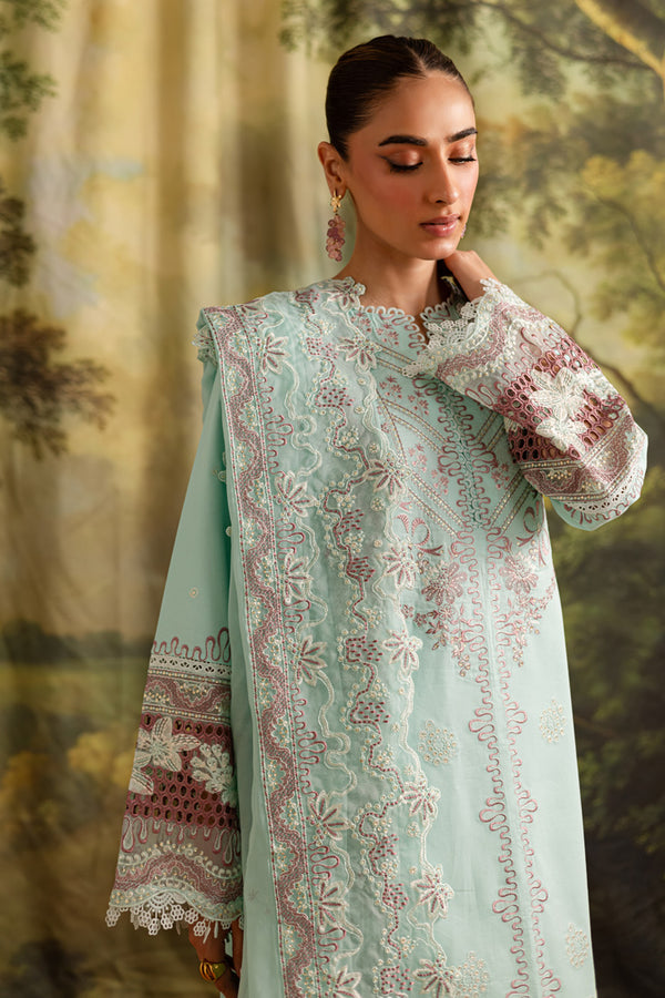 Marjjan | Guzel Lawn | SMC 208-B (Ferozi) by Marjjan - Designer Dress  - Type : Ladies Clothes - Available at Libayah - 100% Original 