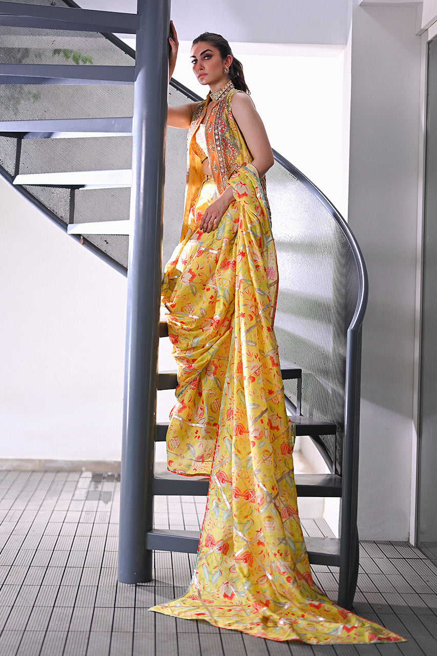 Sania Maskatiya | Diwali Edit 24 | Surina by Sania Maskatiya - Designer Dress - Type: Ladies Clothes - Available at Libayah - 100% Original