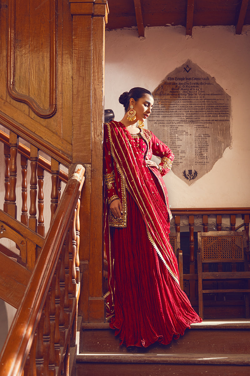 Sana Abbas | Wedding Formals | SONA by Sana Abbas - Designer Dress - Type: Ladies Clothes - Available at Libayah - 100% Original