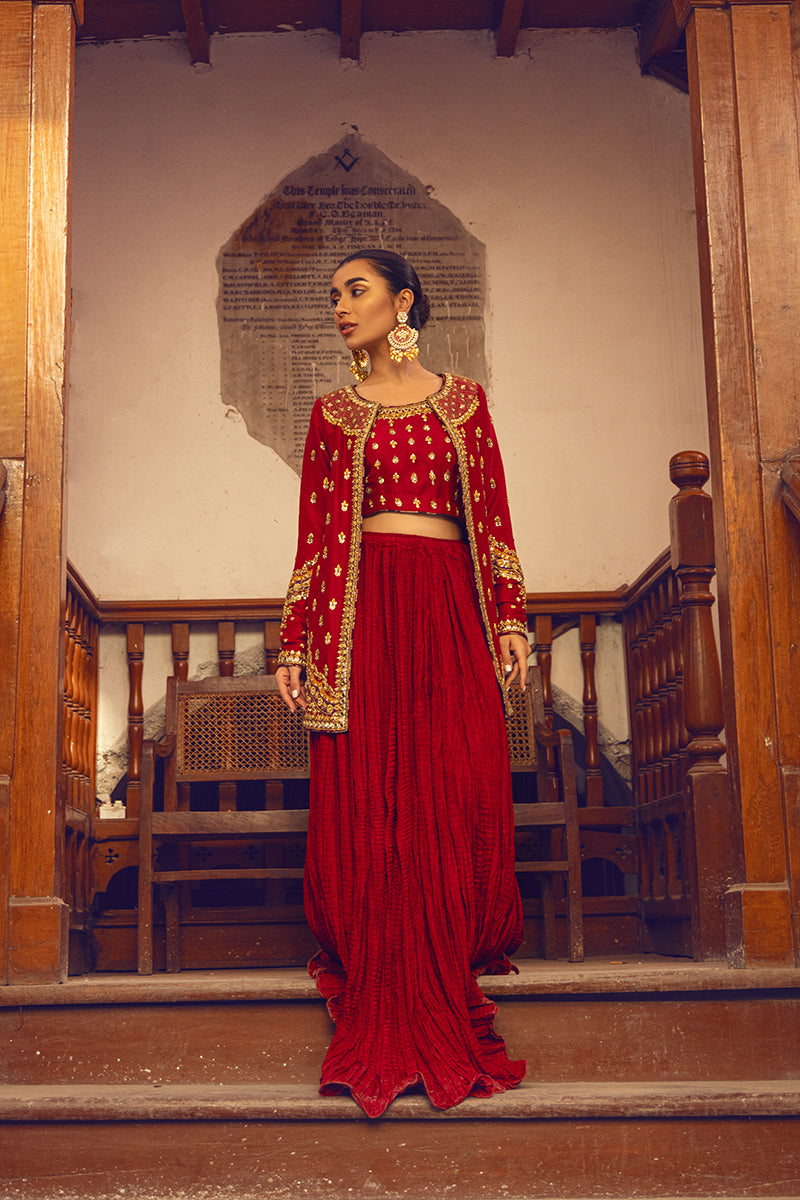 Sana Abbas | Wedding Formals | SONA by Sana Abbas - Designer Dress - Type: Ladies Clothes - Available at Libayah - 100% Original