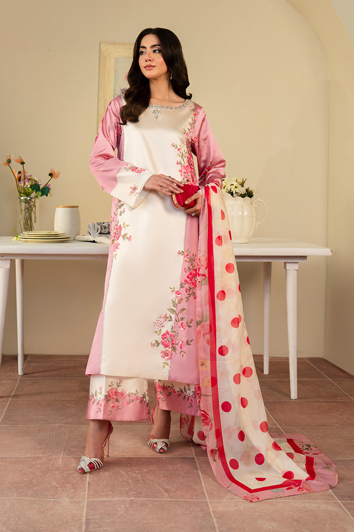 SP-107 Solara – authentic Pakistani formal dress from the Imrozia Premium Celeste Pret 25 collection for women in the UK