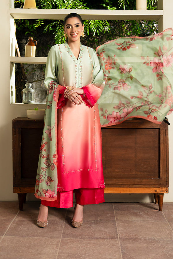 SP-112 Scarph – authentic Pakistani formal dress from the Imrozia Premium Celeste Pret 25 collection for women in the UK