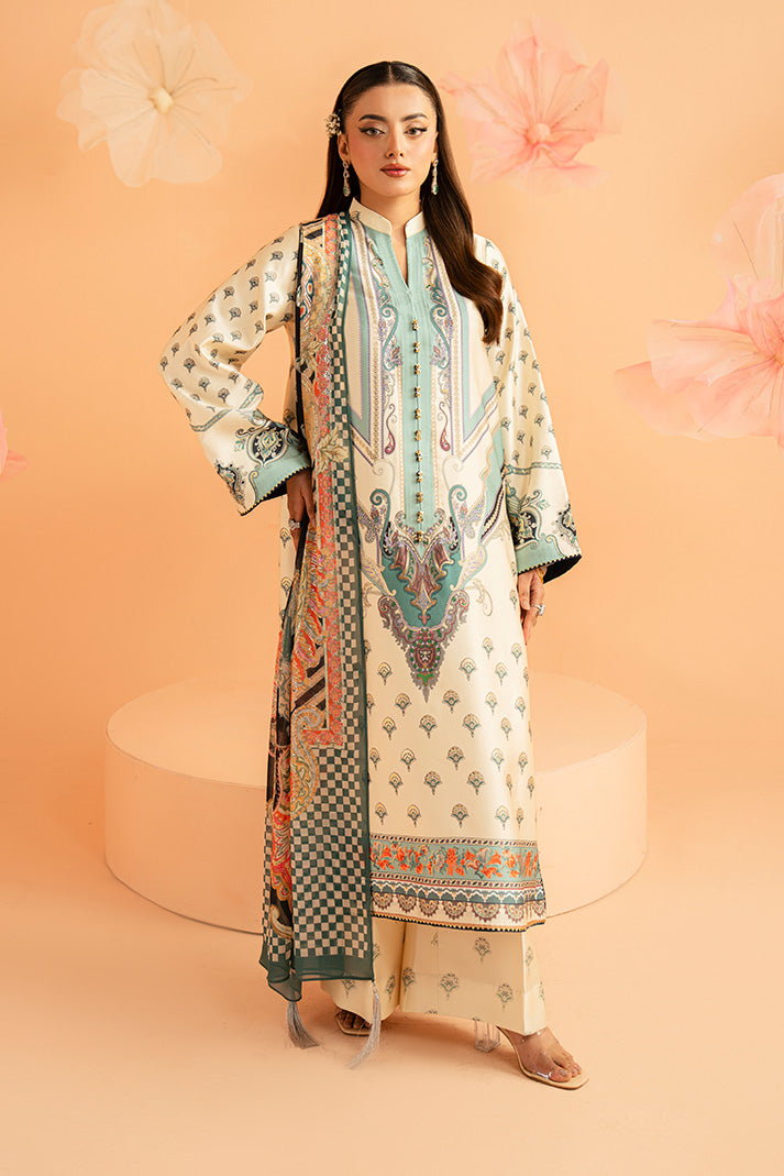 Imrozia Premium | Amelia Printed Silk | SP-150 Verdant Elan - Designer Dress - Type : Ladies Clothes - Available at Libayah - 100% Original