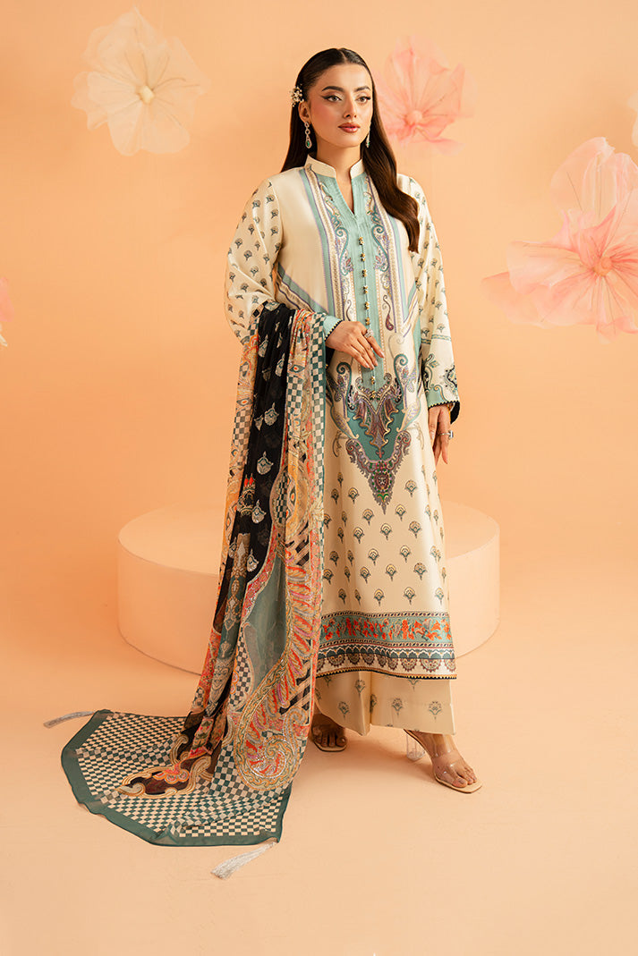 Imrozia Premium | Amelia Printed Silk | SP-150 Verdant Elan - Designer Dress - Type : Ladies Clothes - Available at Libayah - 100% Original