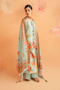 Imrozia Premium | Amelia Printed Silk | SP-155 Mint Mirage - Designer Dress - Type : Ladies Clothes - Available at Libayah - 100% Original