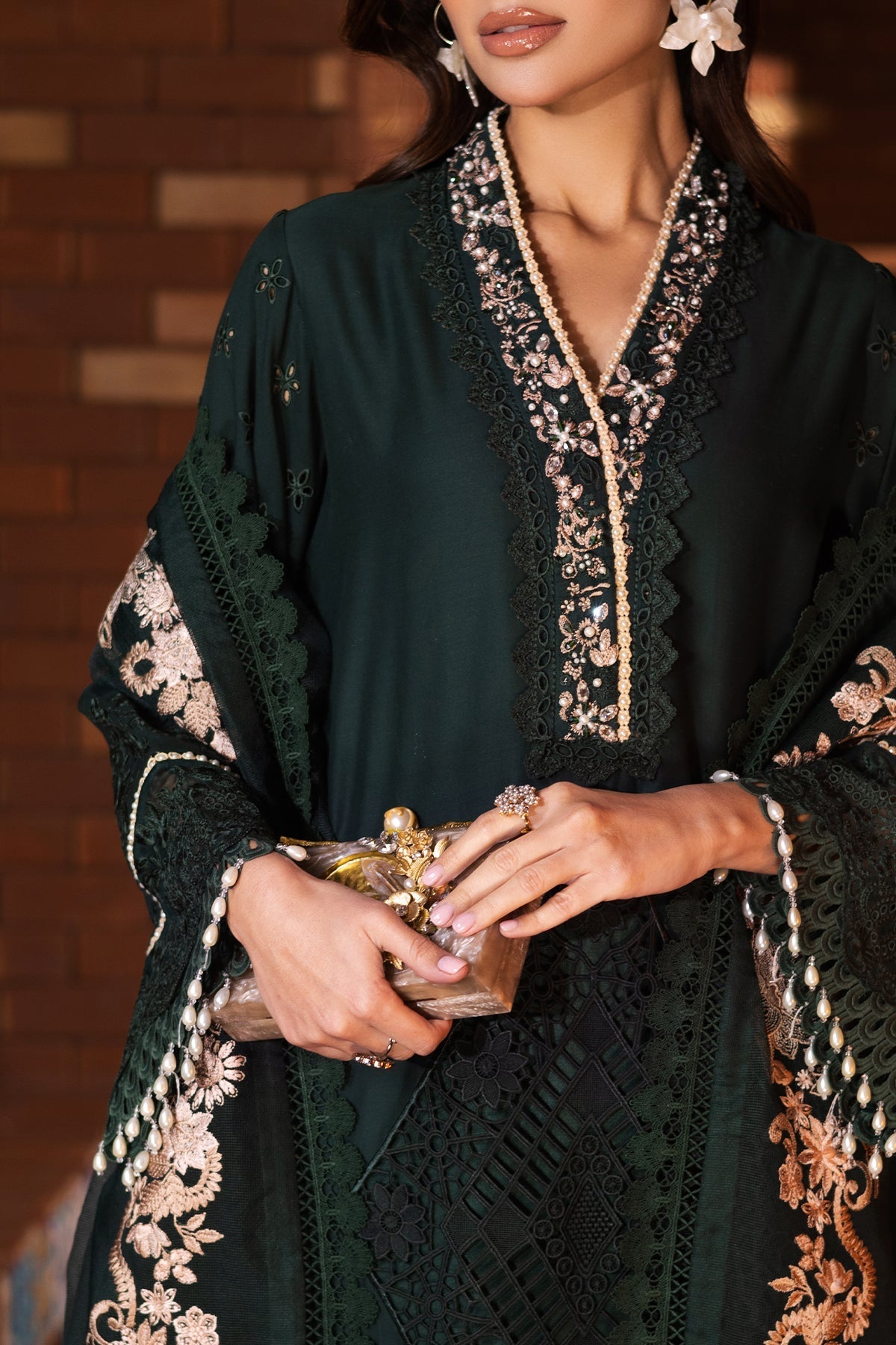 Imrozia Premium | Naya Luxury Eid Edit | SP-50 ZEHAR by Imrozia Premium - Designer Dress - Type: Ladies Clothes - Available at Libayah - 100% Original