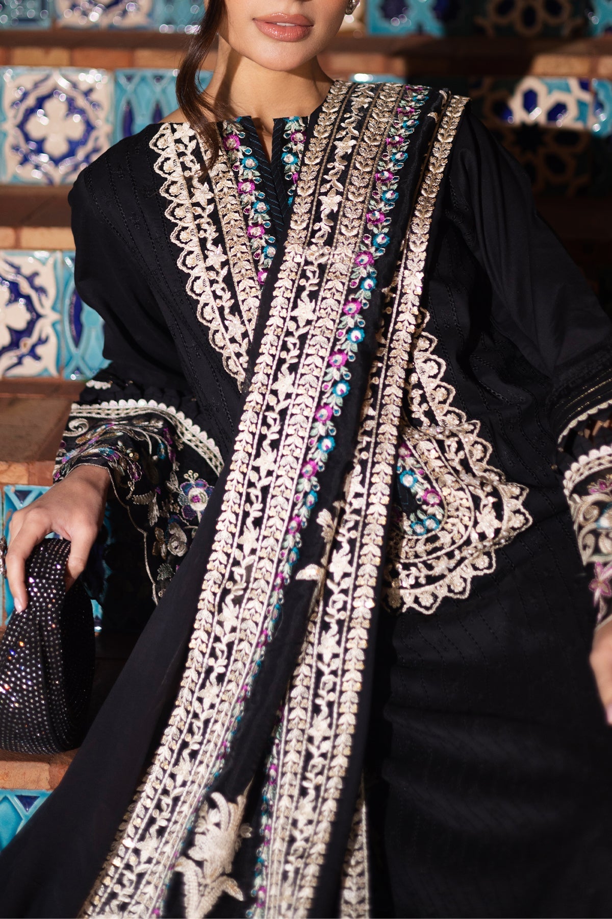 Imrozia Premium | Naya Luxury Eid Edit |SP-53 LAMIA by Imrozia Premium - Designer Dress - Type: Ladies Clothes - Available at Libayah - 100% Original