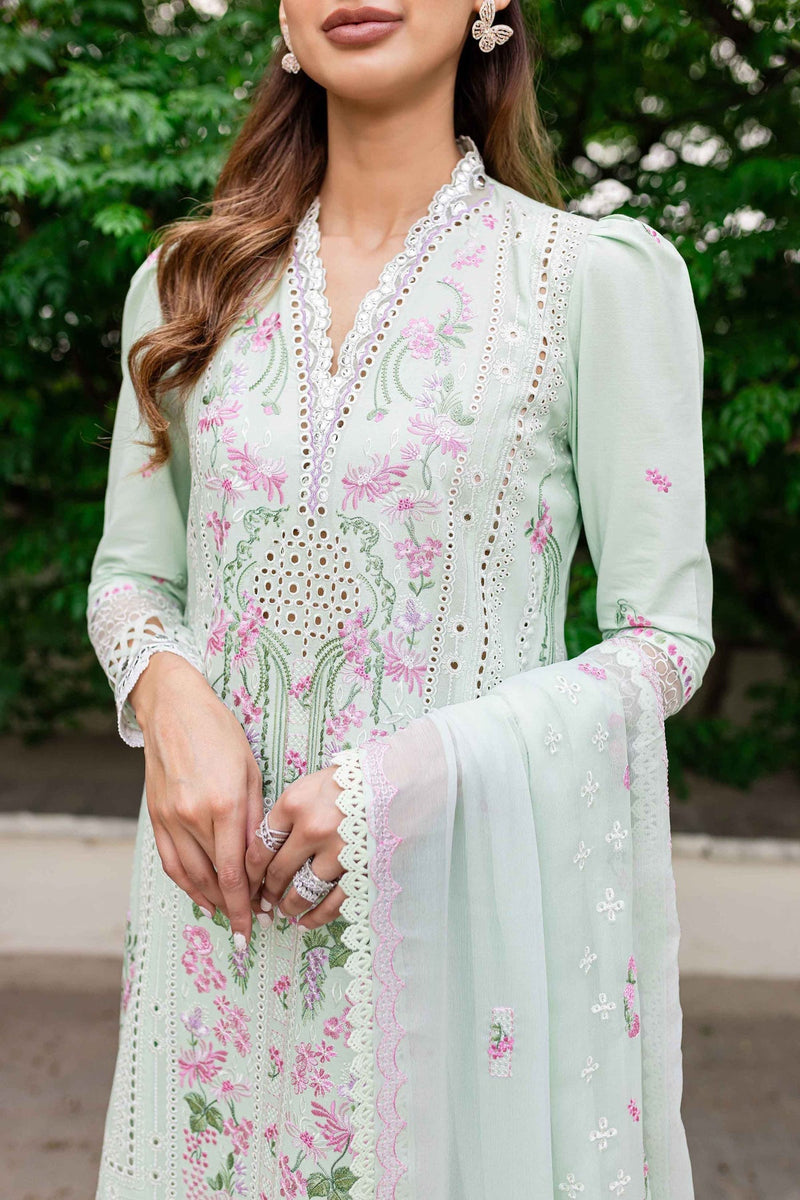 Sable Vogue | Shiree Lawn 24 | Mint Garden by Sable Vogue - Designer Dress - Type: Ladies Clothes - Available at Libayah - 100% Original