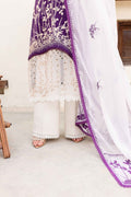 Sable Vogue | Shiree Lawn 24 | Plum Orchid by Sable Vogue - Designer Dress - Type: Ladies Clothes - Available at Libayah - 100% Original