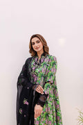 Sable Vogue | Shiree Lawn 24 | Black Iris by Sable Vogue - Designer Dress - Type: Ladies Clothes - Available at Libayah - 100% Original