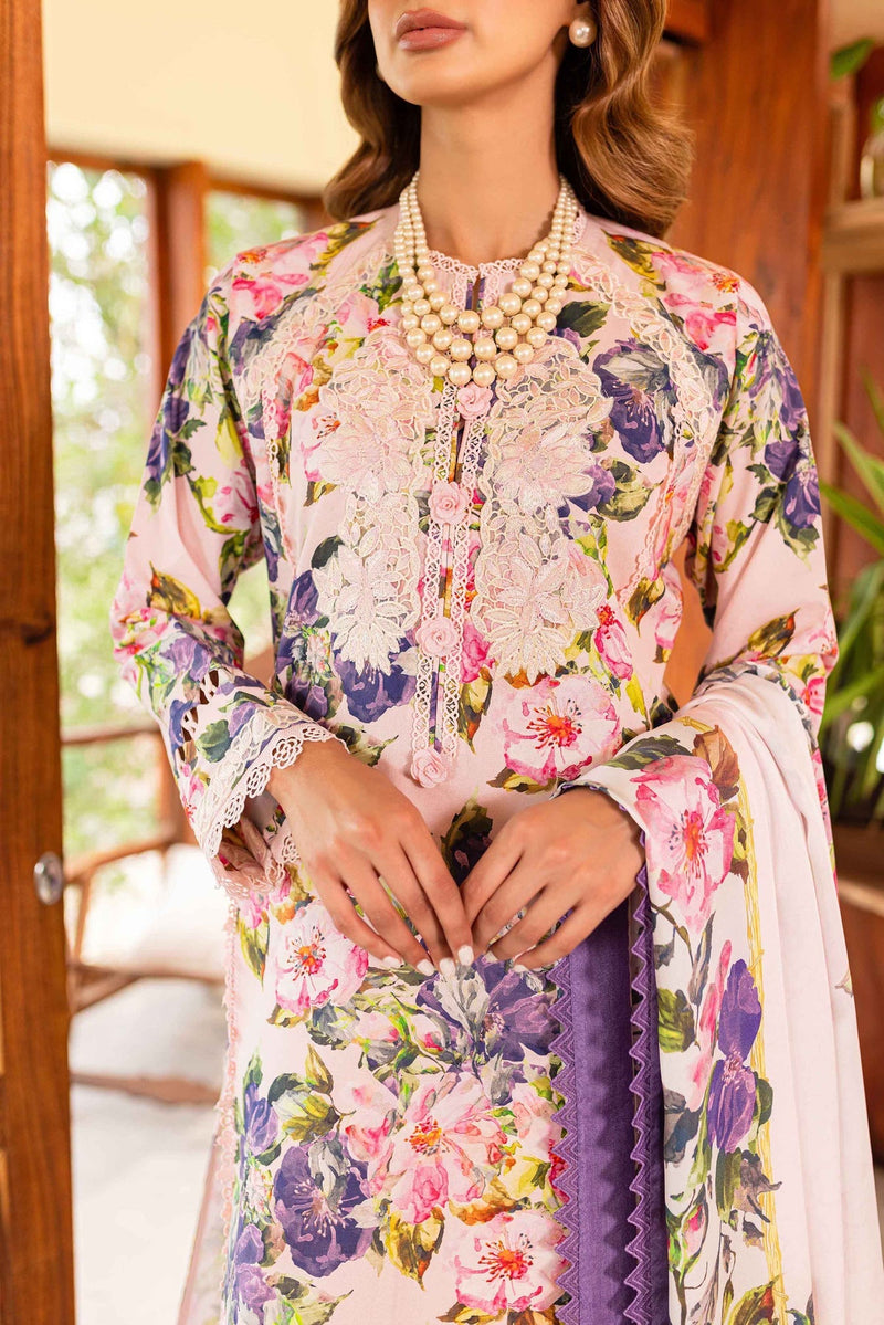Sable Vogue | Shiree Lawn 24 | Pink Gardenia by Sable Vogue - Designer Dress - Type: Ladies Clothes - Available at Libayah - 100% Original