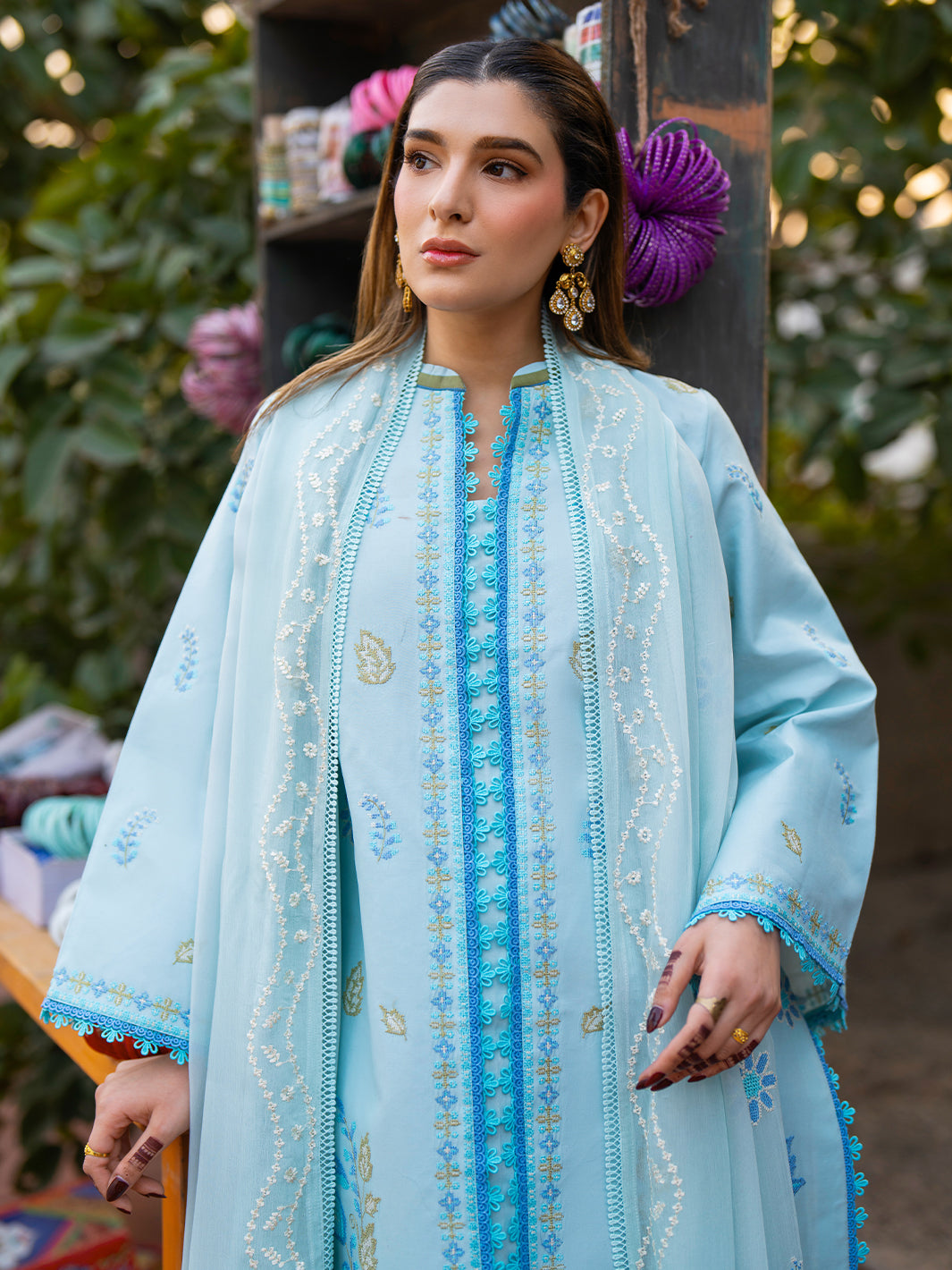 Mahnur | Satrangi Lawn 26 | ST-02 by Mahnur - Designer Dress  - Type : Ladies Clothes - Available at Libayah - 100% Original 
