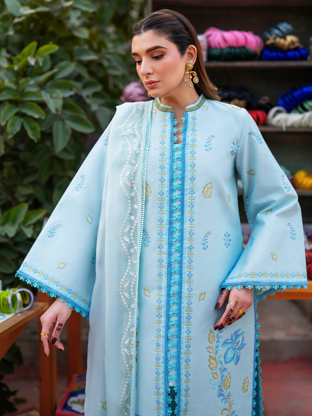 Mahnur | Satrangi Lawn 26 | ST-02 by Mahnur - Designer Dress  - Type : Ladies Clothes - Available at Libayah - 100% Original 