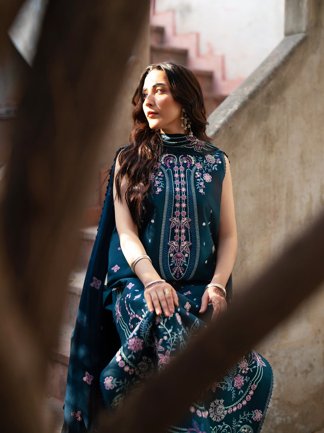 Mahnur | Satrangi Lawn 26 | ST-03 by Mahnur - Designer Dress  - Type : Ladies Clothes - Available at Libayah - 100% Original 