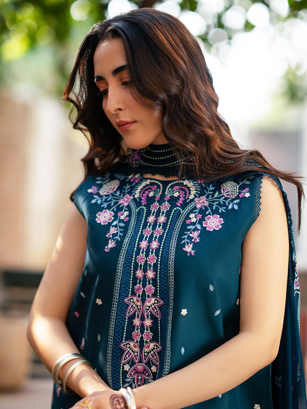 Mahnur | Satrangi Lawn 26 | ST-03 by Mahnur - Designer Dress  - Type : Ladies Clothes - Available at Libayah - 100% Original 