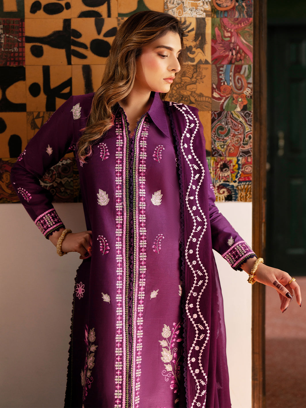 Mahnur | Satrangi Lawn 26 | ST-04 by Mahnur - Designer Dress  - Type : Ladies Clothes - Available at Libayah - 100% Original 