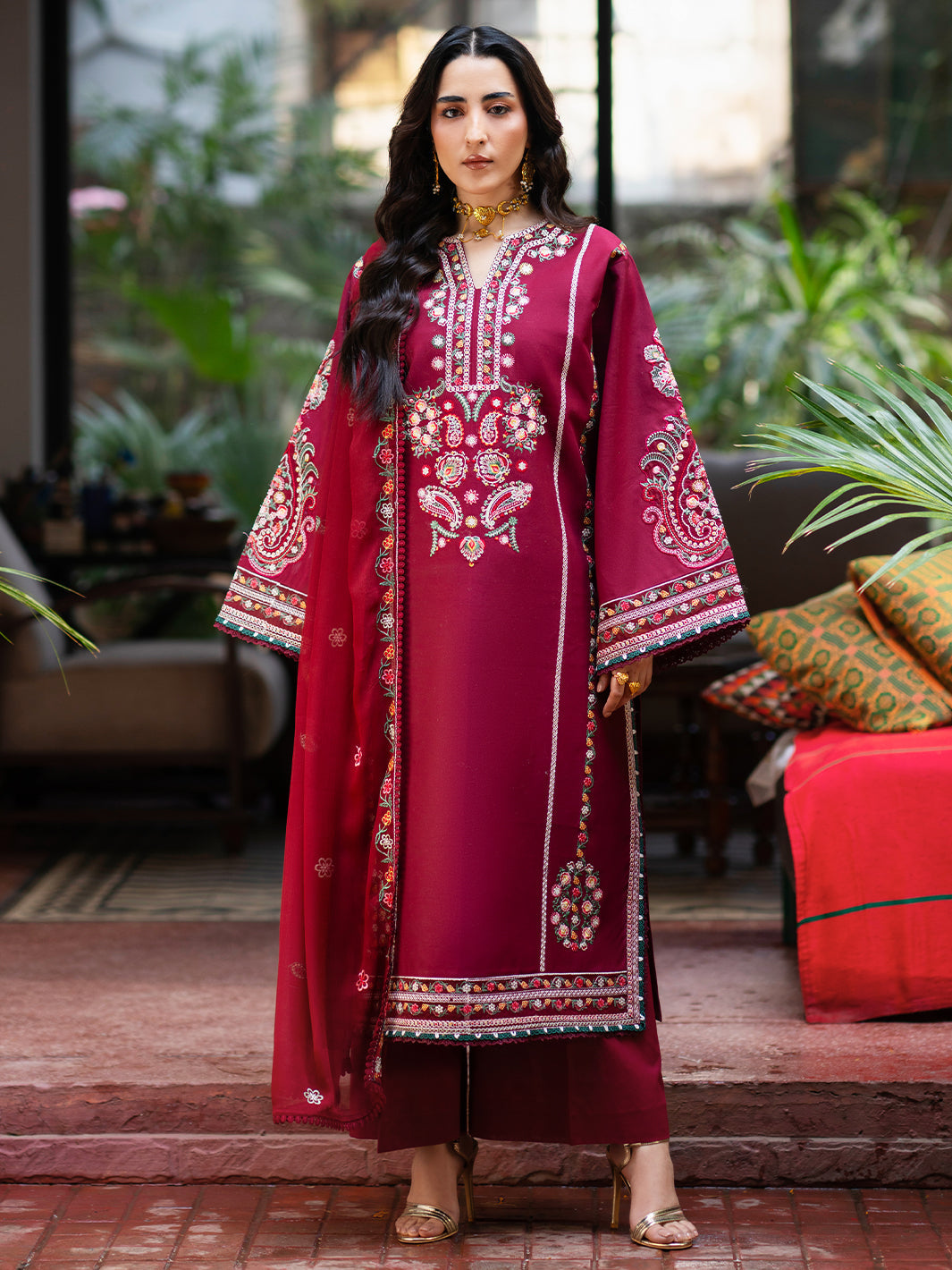 Mahnur | Satrangi Lawn 26 | ST-06 by Mahnur - Designer Dress  - Type : Ladies Clothes - Available at Libayah - 100% Original 