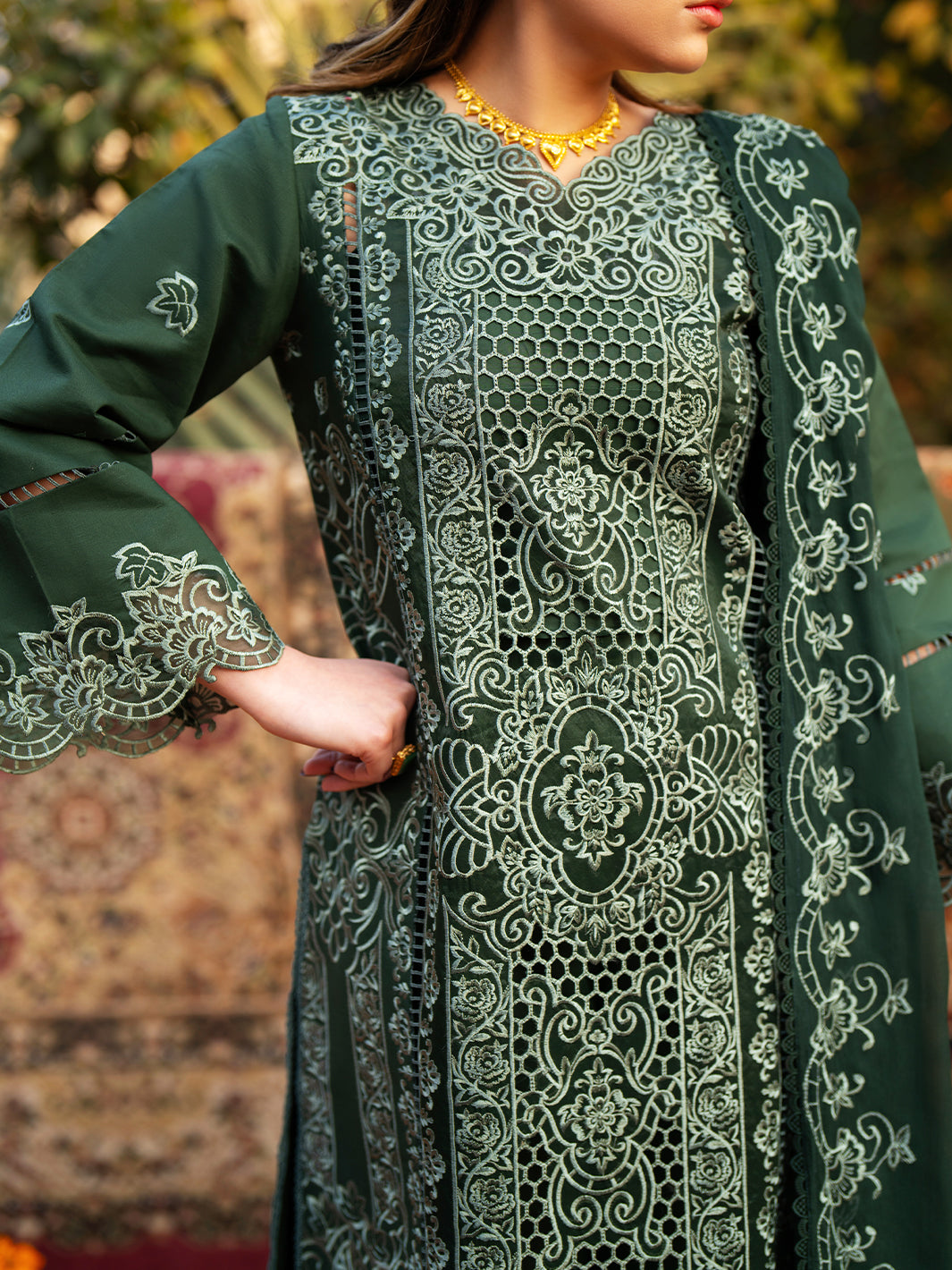 Mahnur | Satrangi Lawn 26 | ST-08 by Mahnur - Designer Dress  - Type : Ladies Clothes - Available at Libayah - 100% Original 