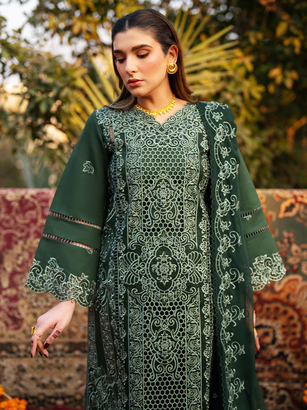 Mahnur | Satrangi Lawn 26 | ST-08 by Mahnur - Designer Dress  - Type : Ladies Clothes - Available at Libayah - 100% Original 