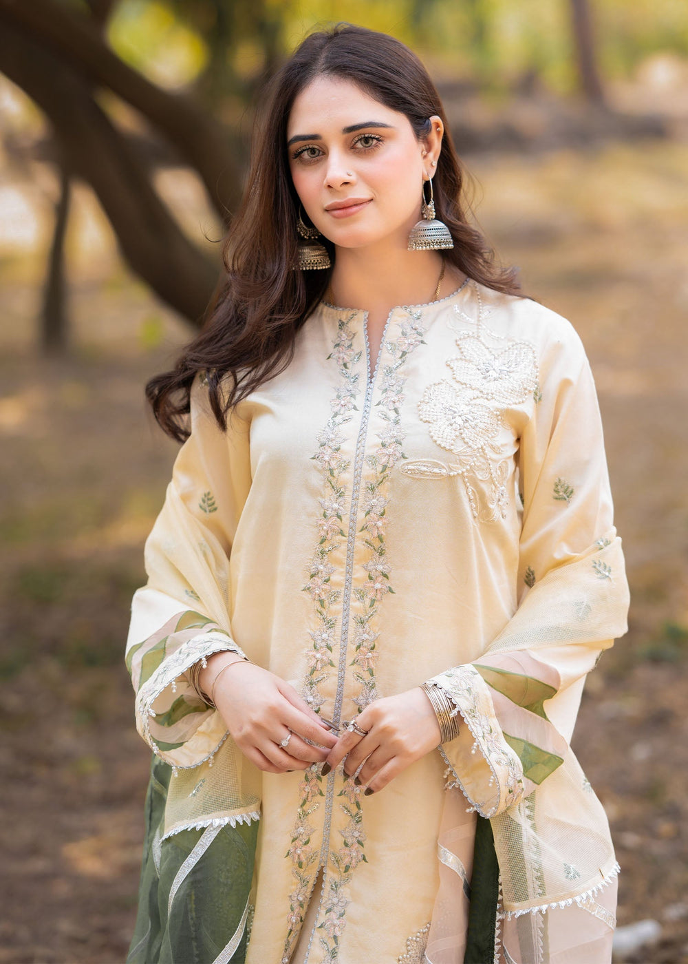 Fozia Khalid | Dilkash Festive Wear 25 |ruhab by Fozia Khalid - Designer Dress  - Type : Ladies Clothes - Available at Libayah - 100% Original 