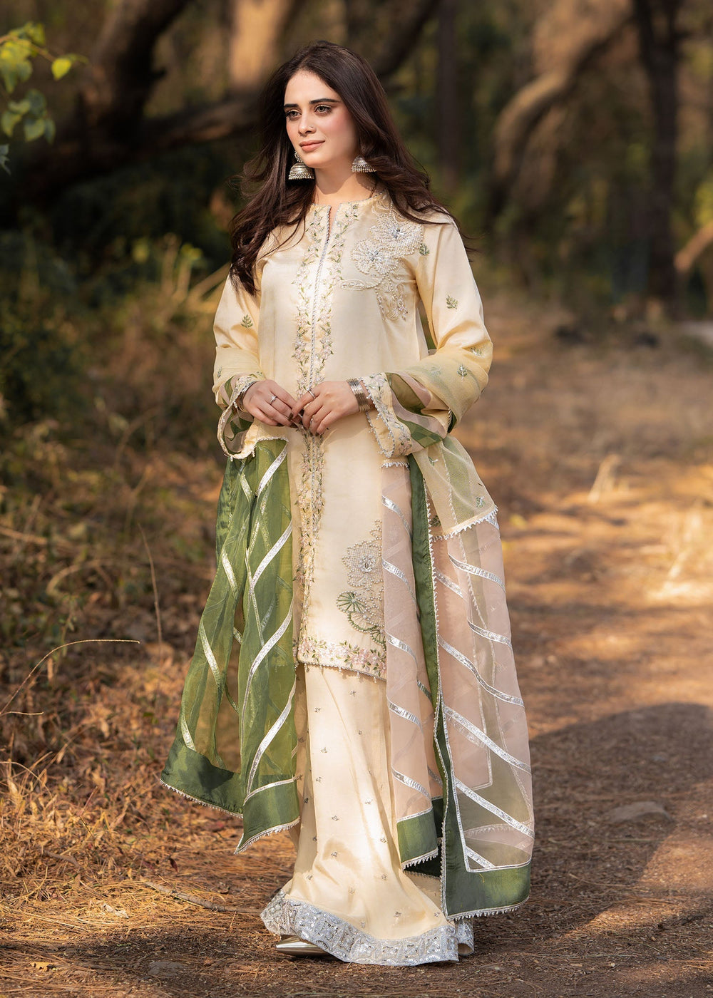 Fozia Khalid | Dilkash Festive Wear 25 |ruhab by Fozia Khalid - Designer Dress  - Type : Ladies Clothes - Available at Libayah - 100% Original 