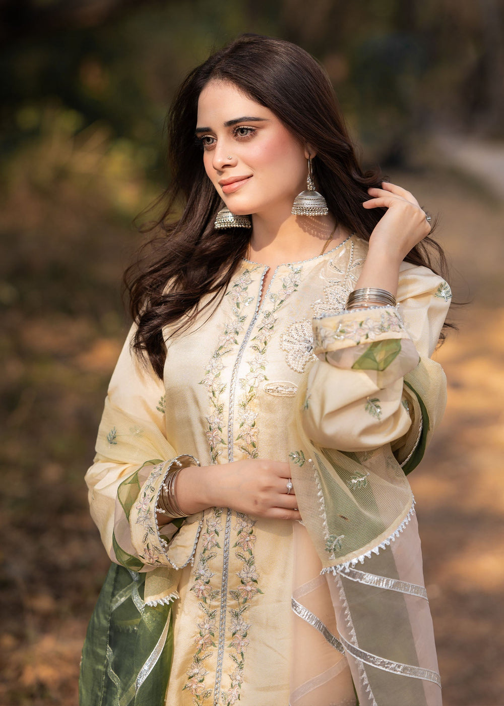 Fozia Khalid | Dilkash Festive Wear 25 |ruhab by Fozia Khalid - Designer Dress  - Type : Ladies Clothes - Available at Libayah - 100% Original 
