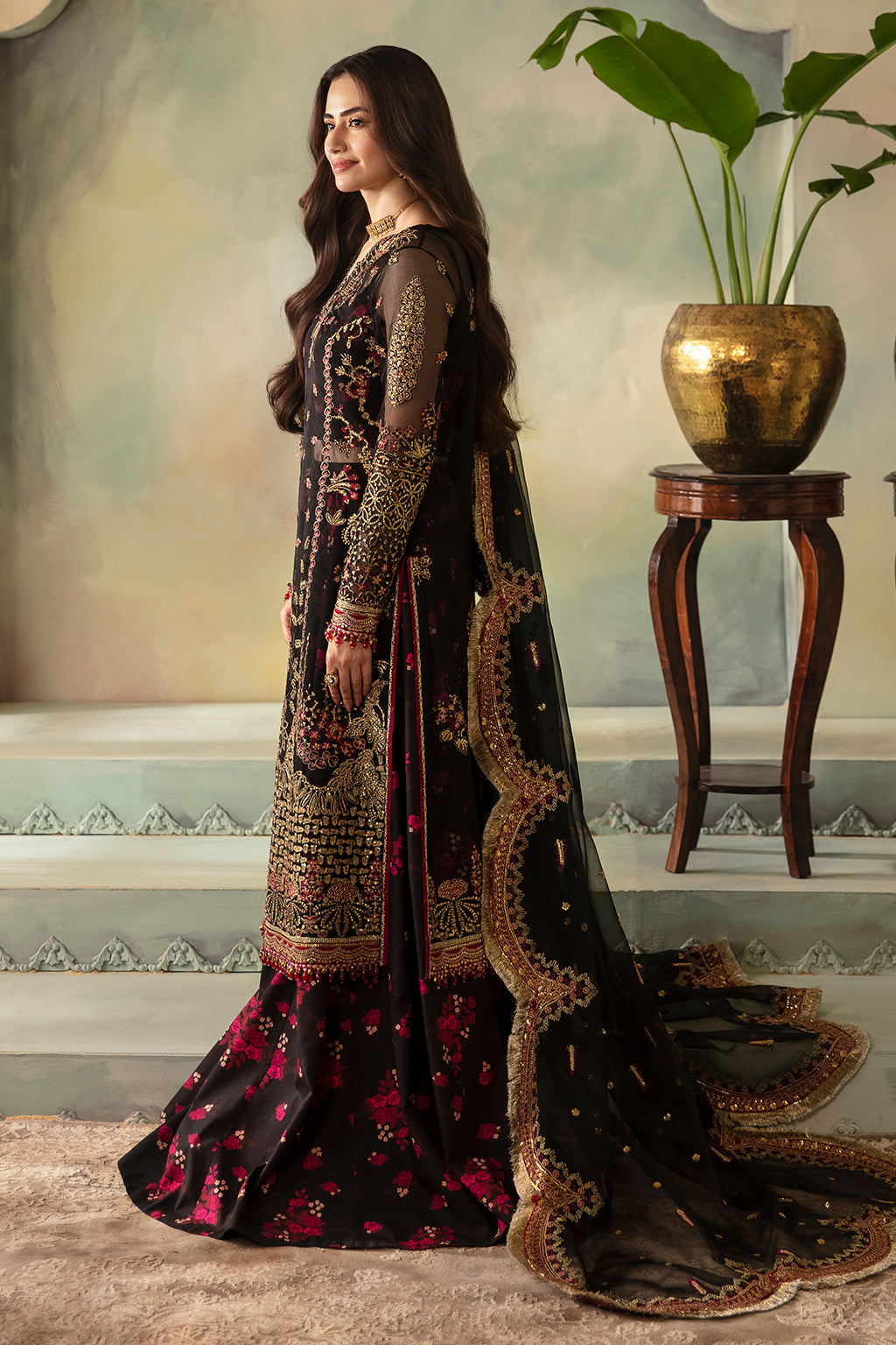 Saad Shaikh | Elana Wedding Formals |  Kohinoor by Saad Shaikh - Designer Dress - Type: Ladies Clothes - Available at Libayah - 100% Original