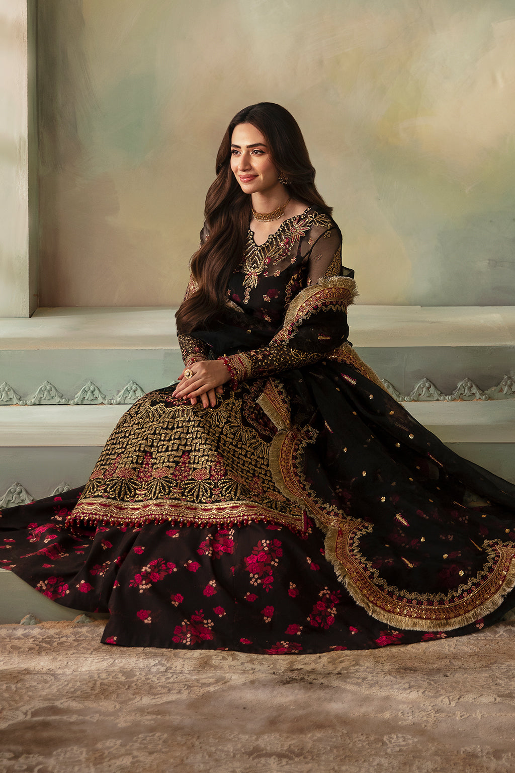 Saad Shaikh | Elana Wedding Formals |  Kohinoor by Saad Shaikh - Designer Dress - Type: Ladies Clothes - Available at Libayah - 100% Original