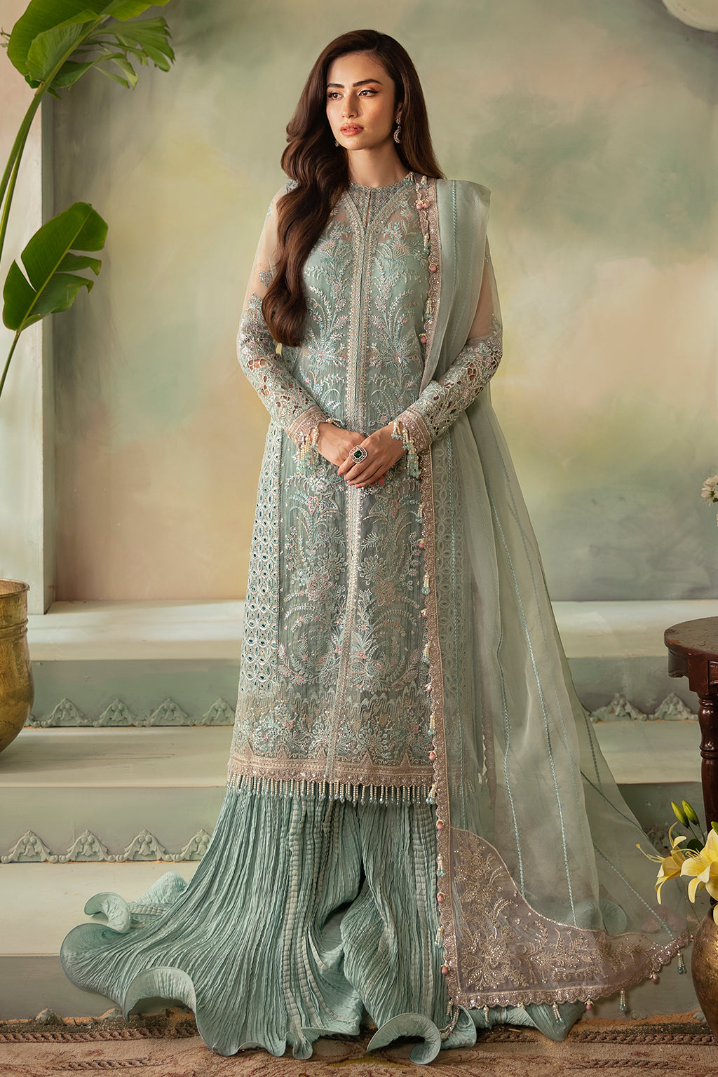 Saad Shaikh | Elana Wedding Formals |  IRIS by Saad Shaikh - Designer Dress - Type: Ladies Clothes - Available at Libayah - 100% Original
