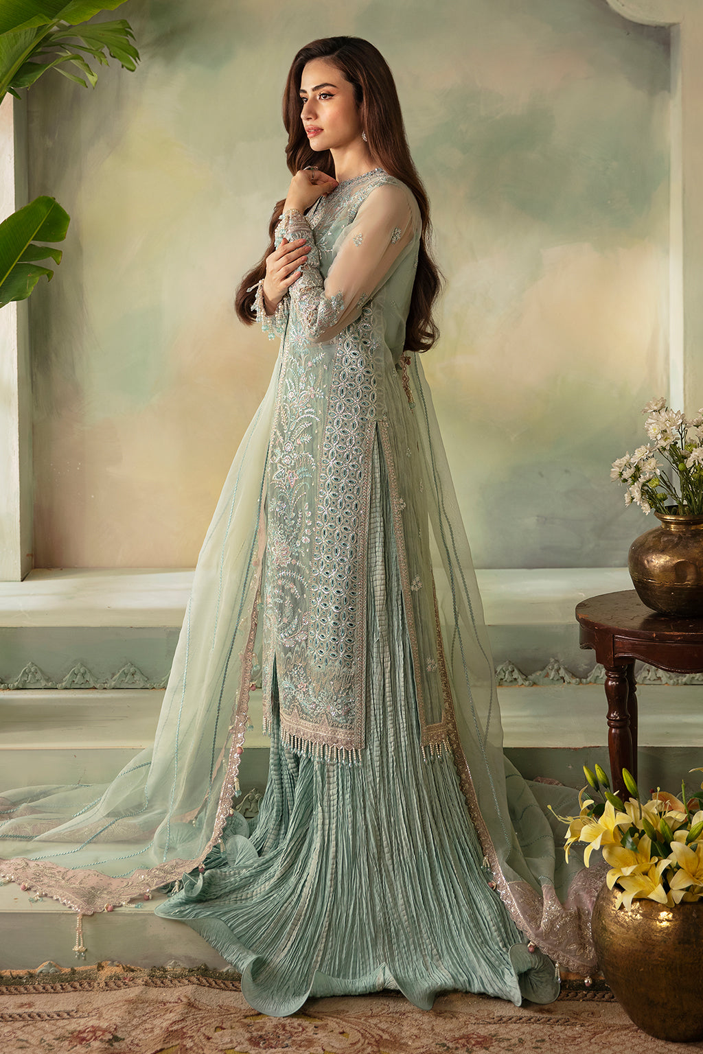 Saad Shaikh | Elana Wedding Formals |  IRIS by Saad Shaikh - Designer Dress - Type: Ladies Clothes - Available at Libayah - 100% Original