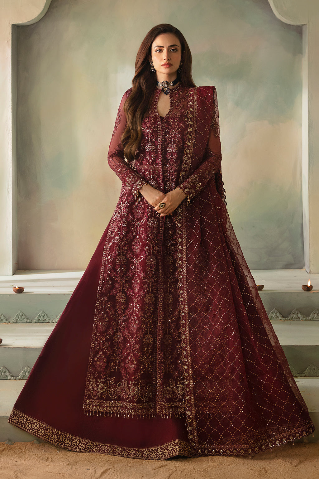 Saad Shaikh | Elana Wedding Formals |   Leila by Saad Shaikh - Designer Dress - Type: Ladies Clothes - Available at Libayah - 100% Original