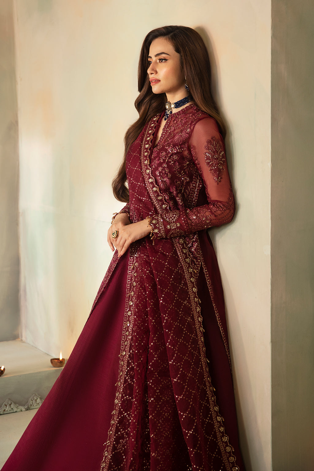 Saad Shaikh | Elana Wedding Formals |   Leila by Saad Shaikh - Designer Dress - Type: Ladies Clothes - Available at Libayah - 100% Original