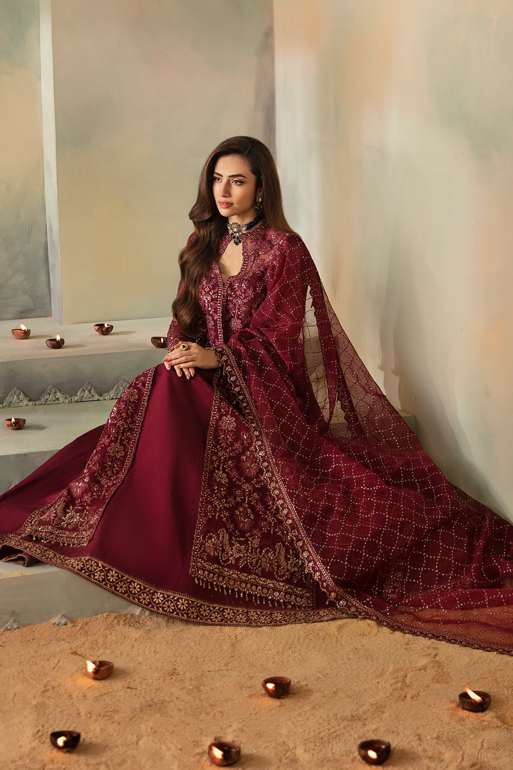 Saad Shaikh | Elana Wedding Formals |   Leila by Saad Shaikh - Designer Dress - Type: Ladies Clothes - Available at Libayah - 100% Original